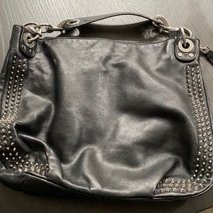 Rebecca Minkoff 
Mini Luscious Black Hobo with Studs